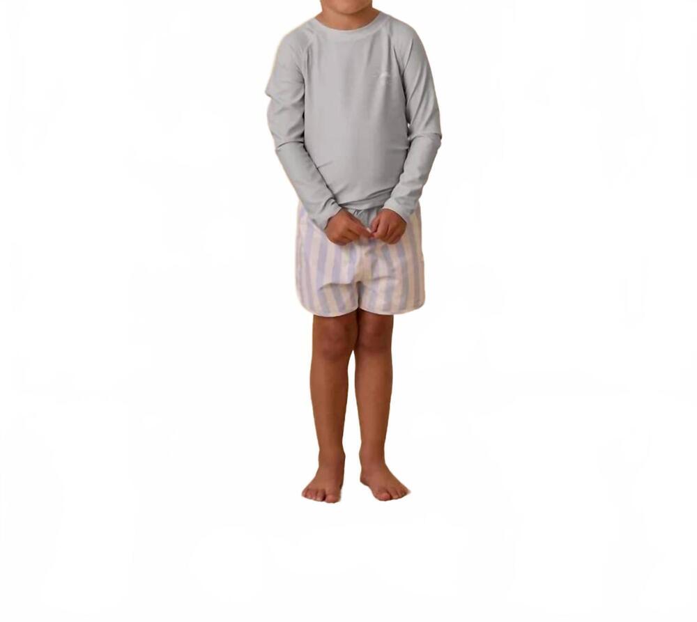 NEW RYLEE + CRU long sleeve rashguard in blue